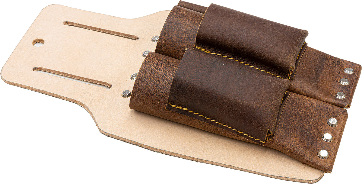 Roll Messerhalter aus Leder für den Profi für 2 Verlegemesser geeignet 2214471