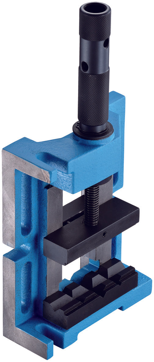 PROMAC Zubehör FRÄSEN 2284 3-Positionen Maschinenschraubstock 100mm, mit Prismenbacke