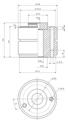 Bernardo Schnellwechsel-Stahlhalter System Multifix Größe D 23-1004