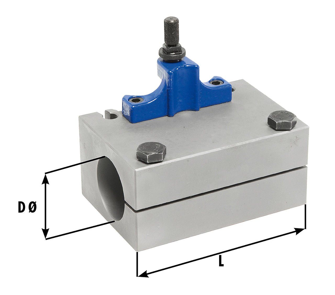 Bernardo Wechselhalter mit Morsekegel diam. 40 x 100 mm für Größe E 23-1016