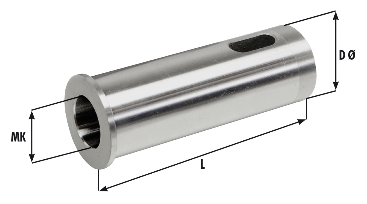 Bernardo MK-Hülse diam. 40 x 140 mm für Größe B - MK 4 23-1026
