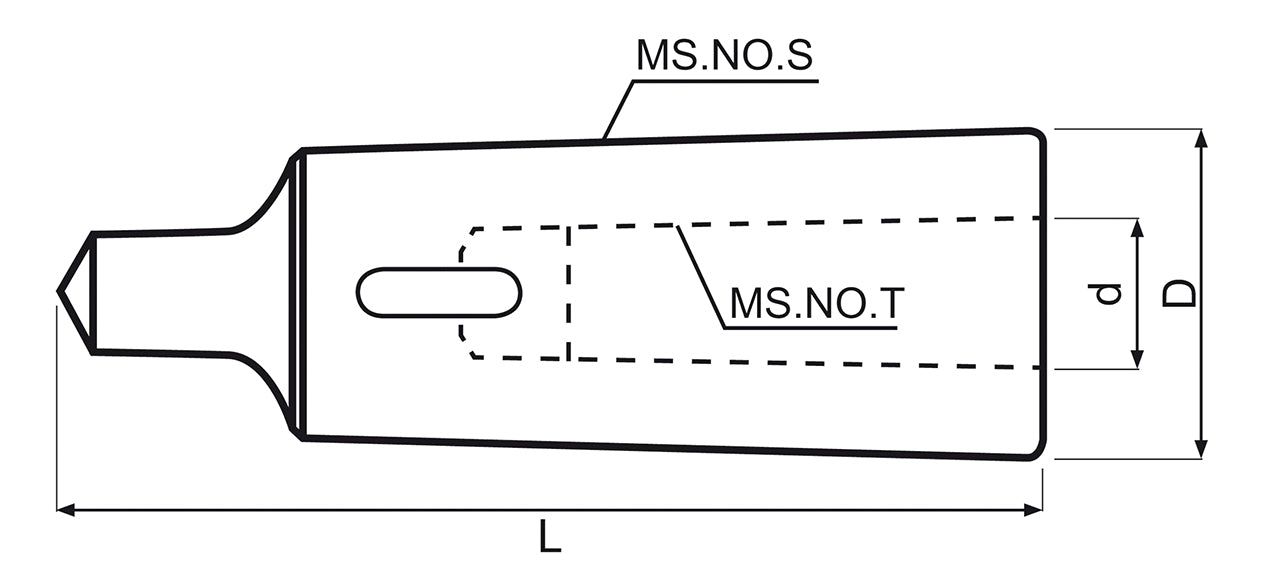Bernardo Reduzierhülse MK 4 / 1 24-1023