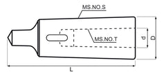 Bernardo Reduzierhülse MK 4 / 1 24-1023