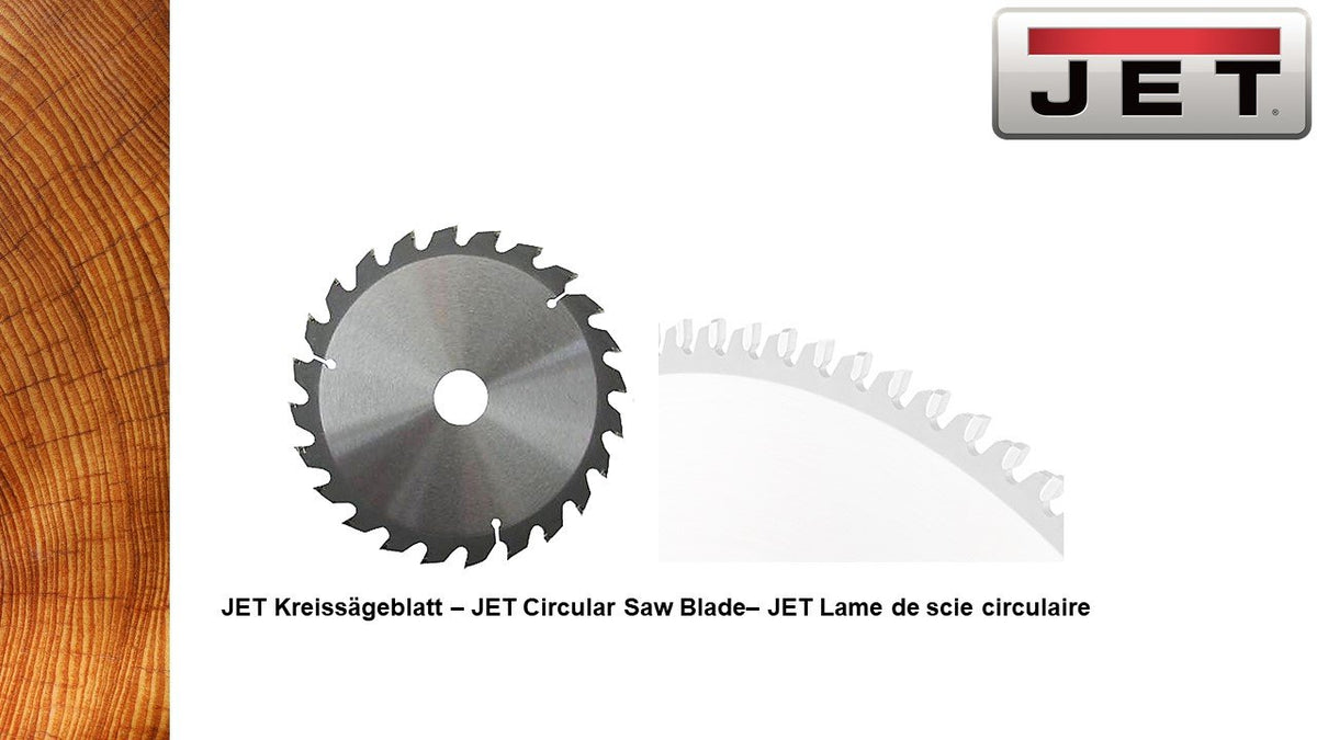 JET Zubehör Kreissägen 2520 Kreissägeblatt 305/30 48 Z / HOLZ / JMT-12