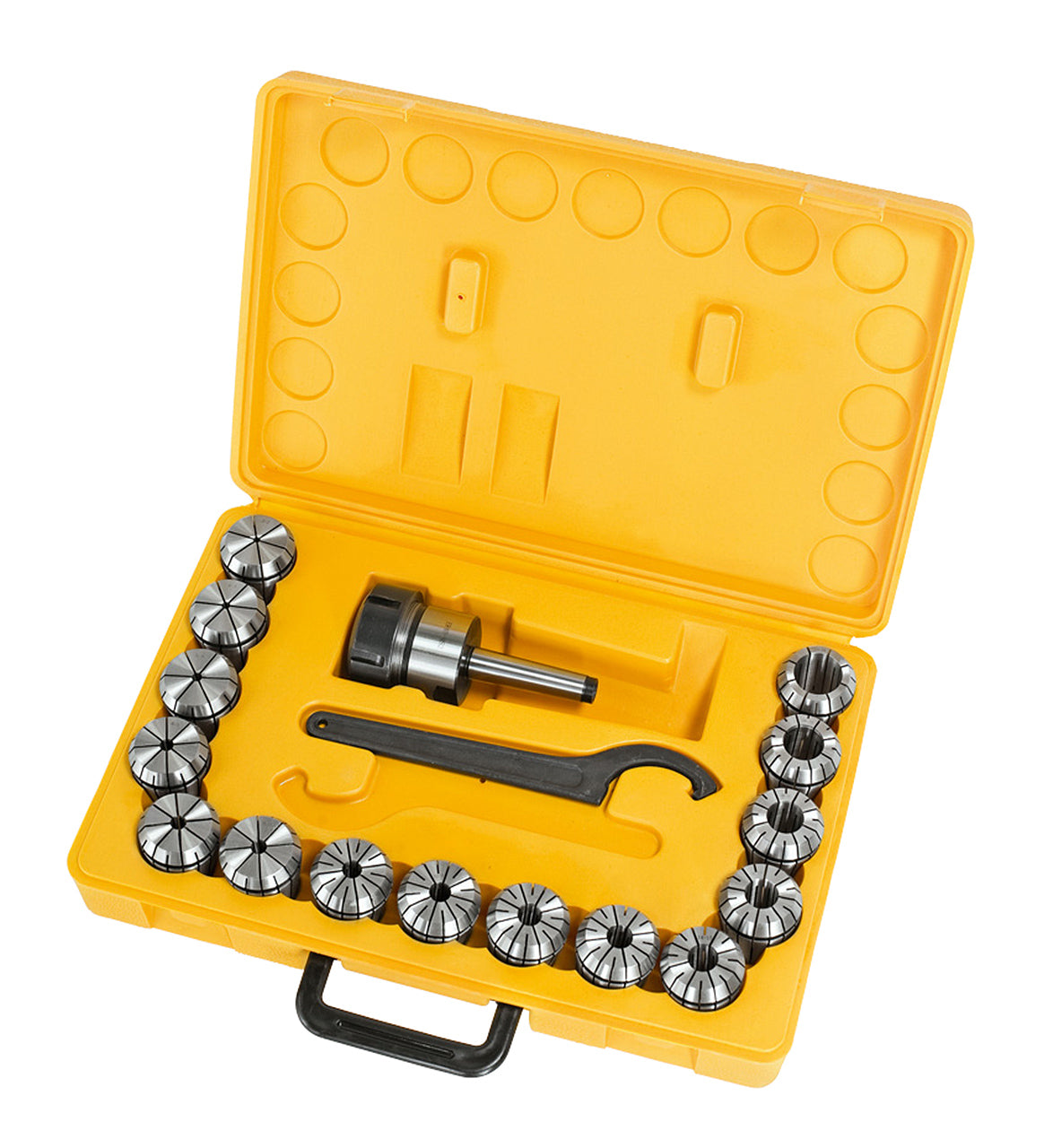 Fräser-Spannzangenfutter-Set ER 40 | MK 2 | 3 - 25 mm | 16-tlg. 26-1005