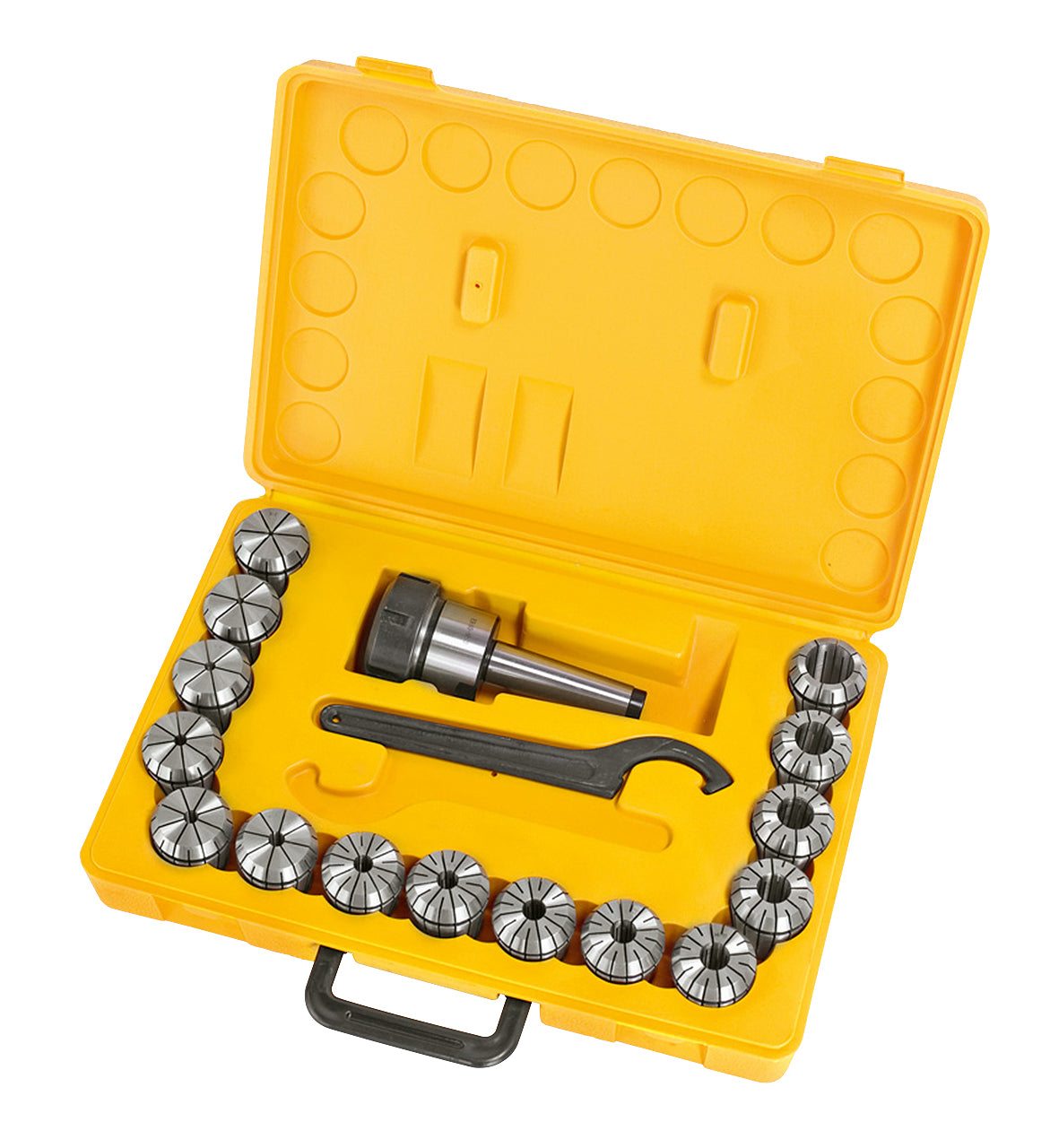 Fräser-Spannzangenfutter-Set ER 40 | MK 3 | 3 - 25 mm | 16-tlg. 26-1006