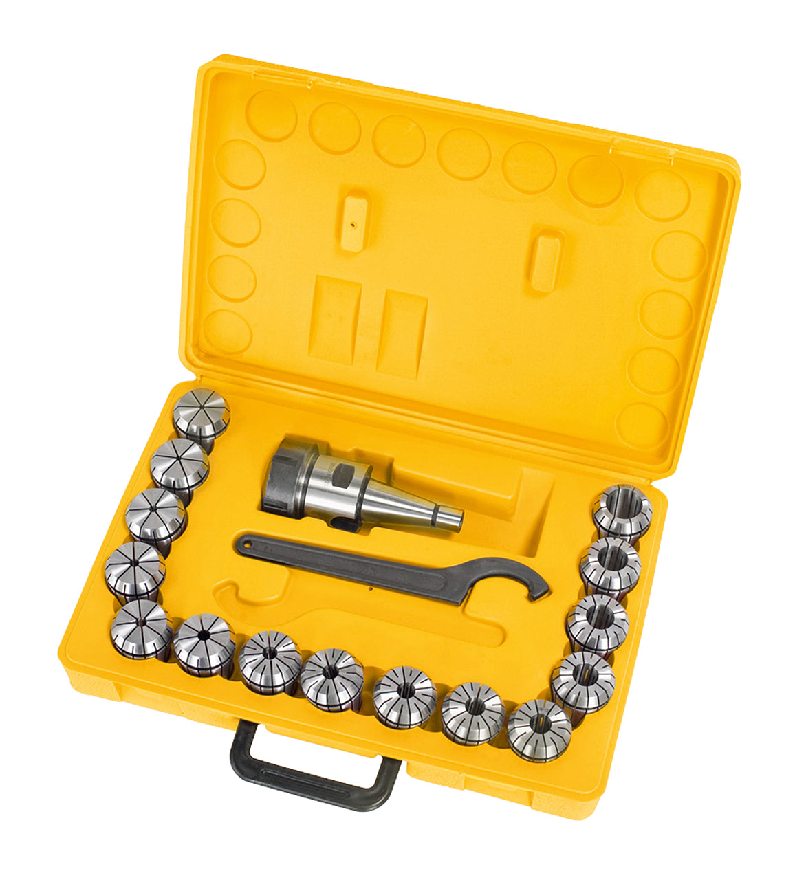 Fräser-Spannzangenfutter-Set ER 40 | ISO 30 | 3 - 25 mm | 16-tlg. 26-1010