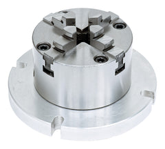 4-Backenfutter diam. 80 mm mit Aufspannscheibe diam. 125 mm 27-1039