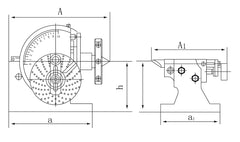 Bernardo Halbuniversal-Teilkopf BS-0 27-1045