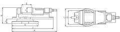 Bernardo Maschinenschraubstock KV 150 28-2082