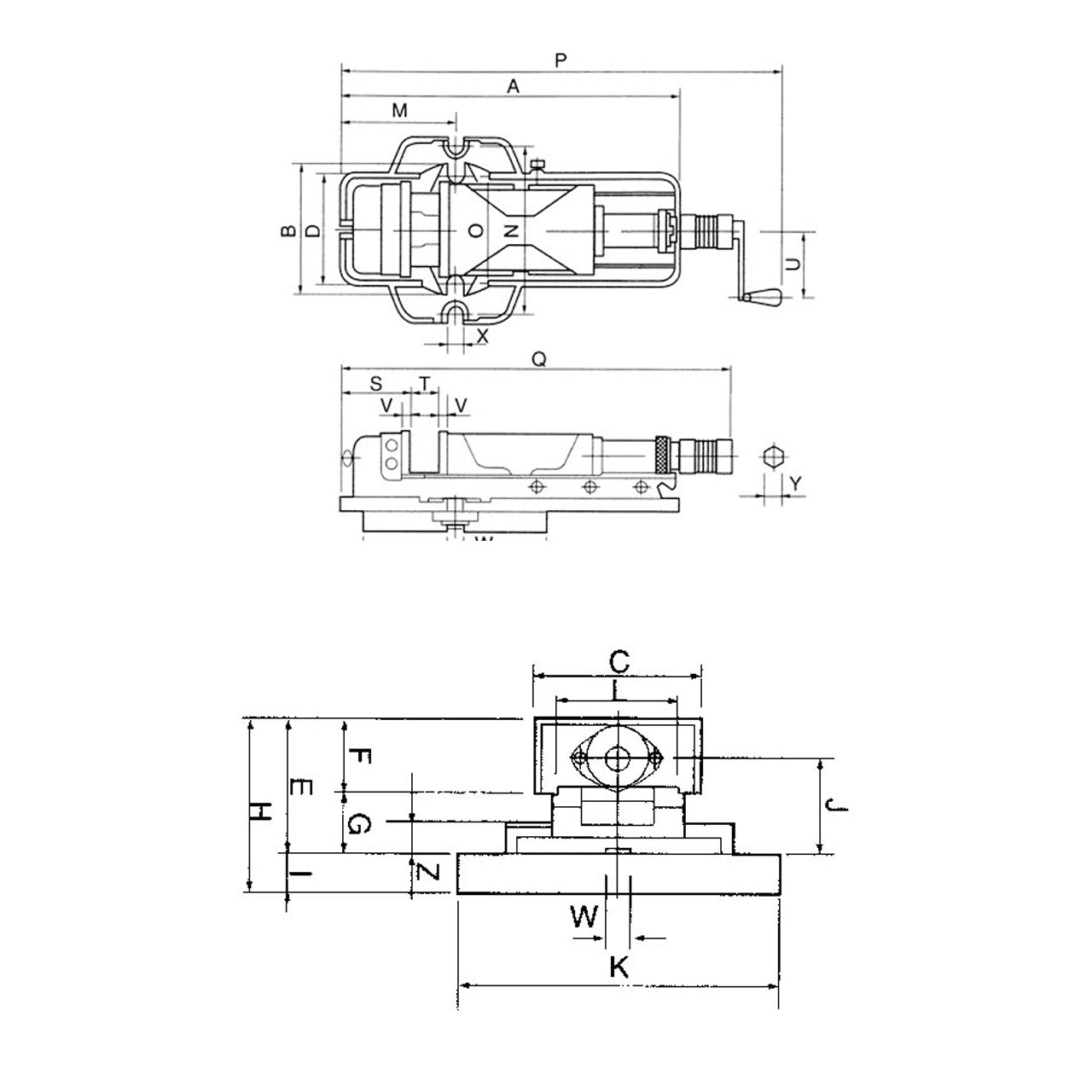 Bernardo Hochdruck-Maschinenschraubstock PHV 250 28-2123