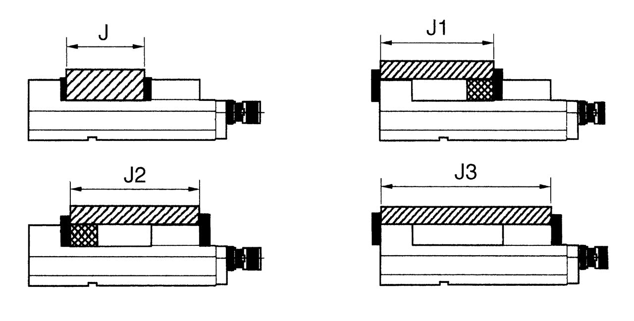 Bernardo NC-Maschinenschraubstock CHV 130 V 28-2126