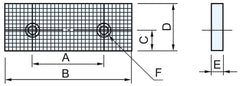 Riffelbacken RJ 250 - 2 Stk. 28-3009