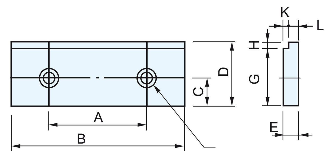Stufenbacken SJ 160 - 2 Stk. 28-3027