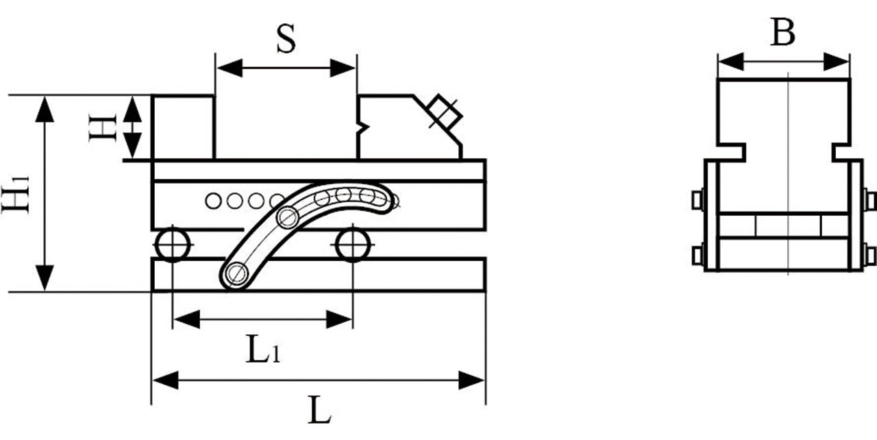Bernardo Präzisions-Sinusspanner QKJ 50 28-6010