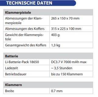GYS Stoßstangen-Reparaturset – drahtlos 058118