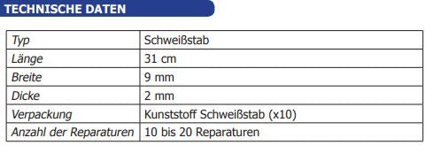 GYS 10 Kunststoff-Schweißstäbe 052956