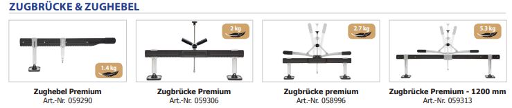 GYS Doppelfuß x2 für Zugbrücke PREMIUM (kurz) 059351