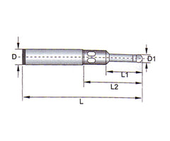Bernardo Kantentaster mit Leuchtanzeige MK 2 32-1062