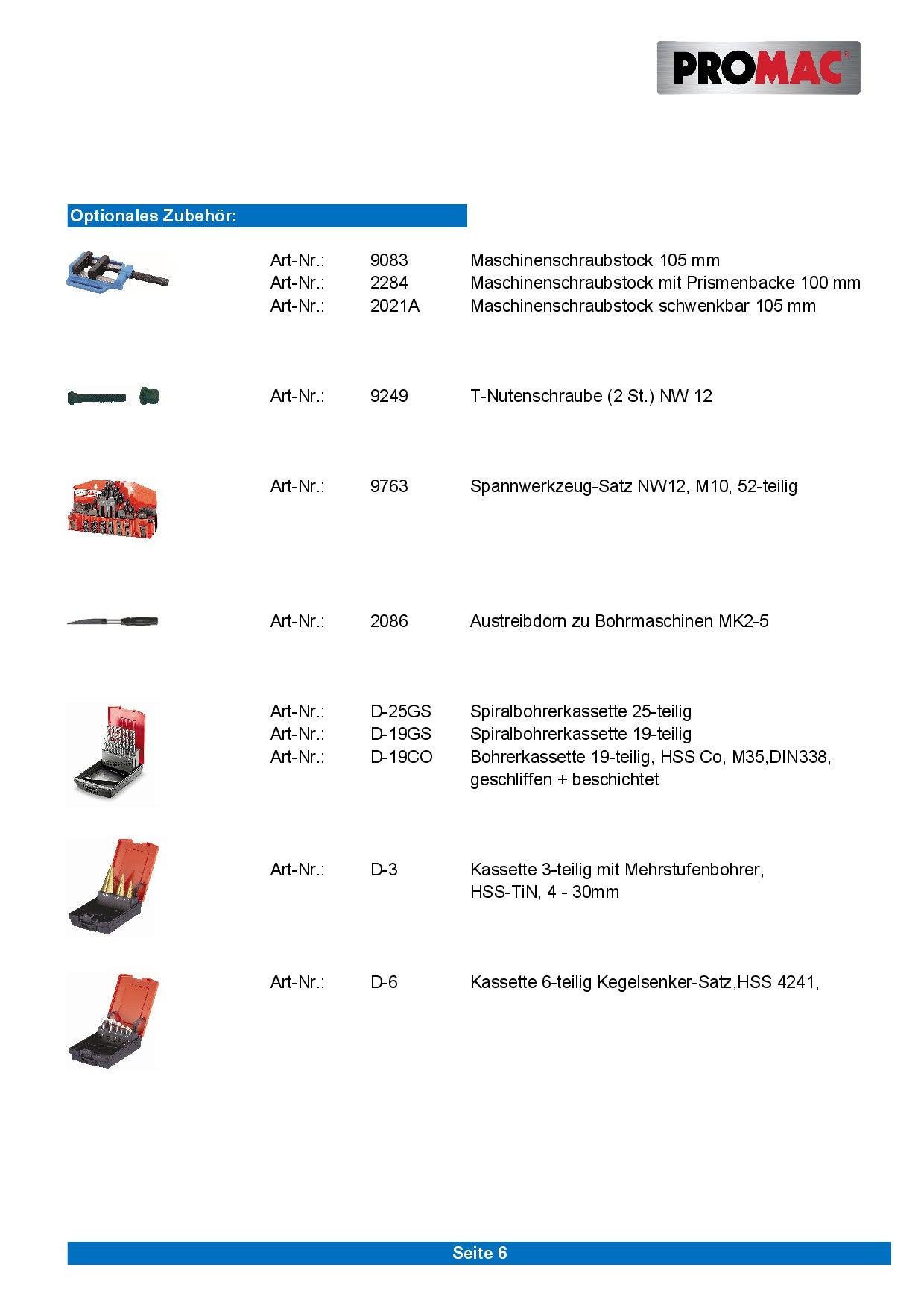 PROMAC TISCHBOHRMASCHINE 378VTE
