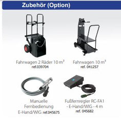 GYS PROTIG 201L AC/DC + SR20DB - 4 m + E-HAND-Set - ohne Druckminderer 063952