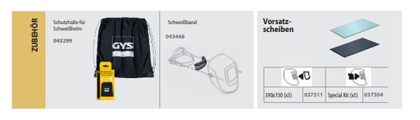 GYS Schweißhelm LCD PANORAMIC TRUE COLOR 3XL 037281