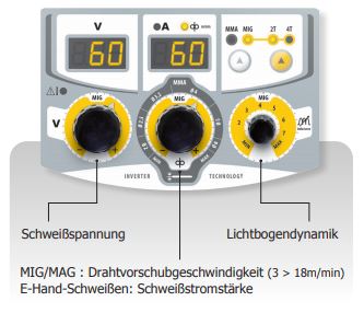 GYS MULTIWELD 320T-C - Ohne Zubehör 063037