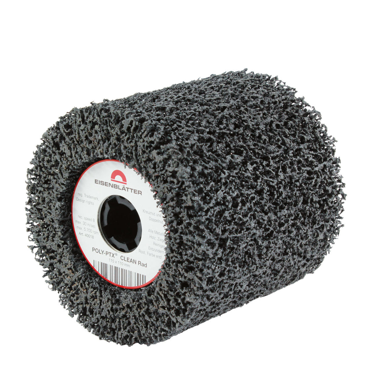 Eisenblätter 40018 POLY-PTX® Clean Rad 115 x 110 mm