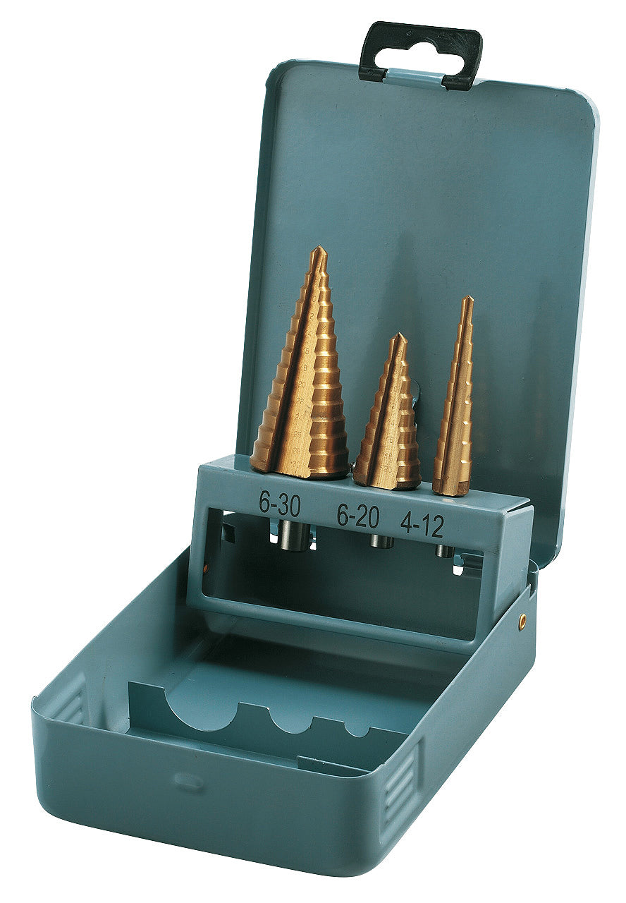 Stufenbohrer-Set 3-tlg. 41-1060