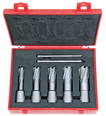 Bernardo HM-Kernbohrer-Set, 14 - 22 mm, Bohrtiefe 35 mm 41-1106
