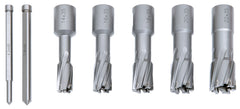 Bernardo HM-Kernbohrer-Set, 14 - 22 mm, Bohrtiefe 35 mm 41-1106