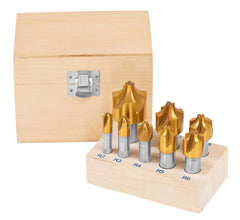 Satz HSS-Viertelkreisfräser, 8-tlg. 42-1024A