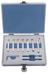 Bernardo Drehmeisselsatz mit HM-Wendeplatten, 8 mm, Satz L 44-3075