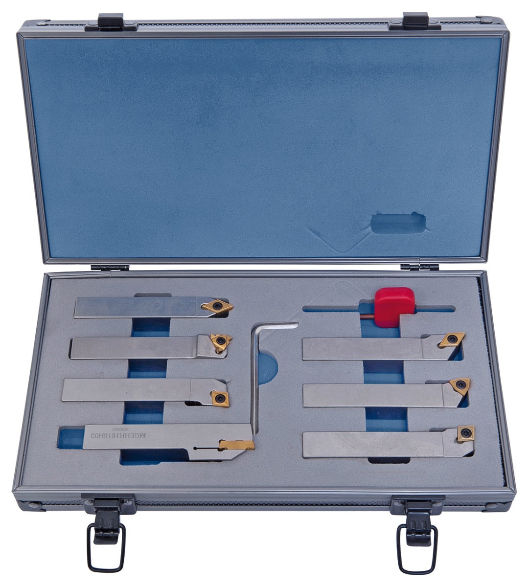 Bernardo Drehmeisselsatz mit HM-Wendeplatten, 16 mm, Satz O 44-3078