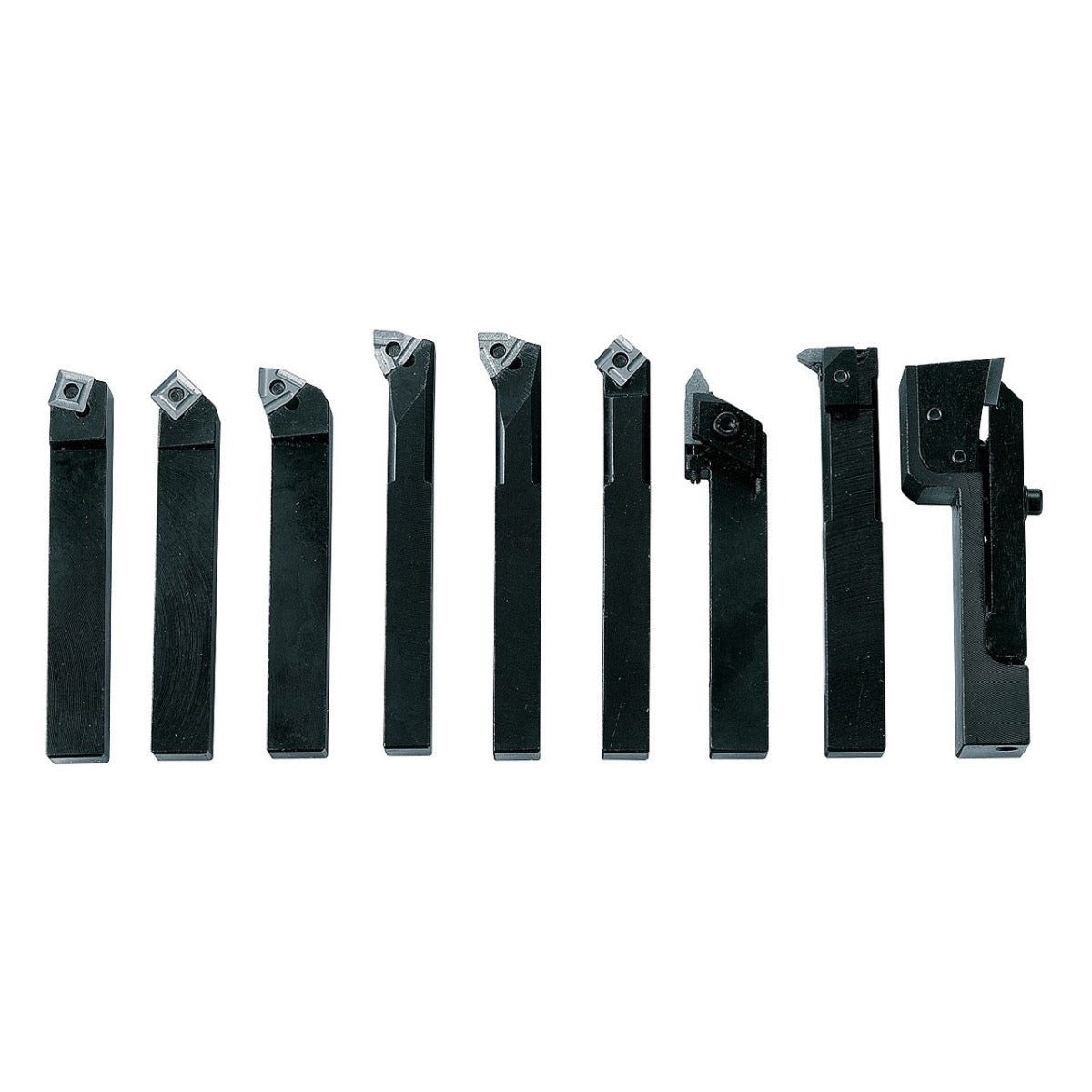 Drehmeißelsatz mit HM-Wendeplatten, 10 mm, Satz F 44-3083