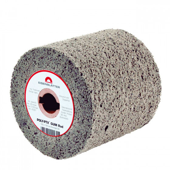 Eisenblätter 45181 POLY-PTX® Gum Rad 105 x 100 mm, Korn 180