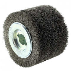 Eisenblätter 46201 POLY-PTX® VA Draht Rad 100 x 70 mm, VA Drahtstärke 0,2 mm
