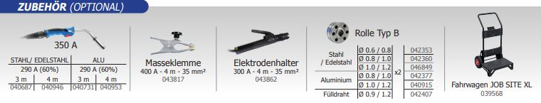 GYS MULTIWELD 320T-C - Ohne Zubehör 063037