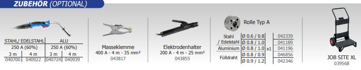 GYS MULTIWELD 250T-C - Ohne Zubehör 014572