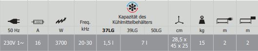 GYS POWERDUCTION 37LG 056992