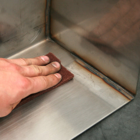 Eisenblätter 60080 Handvlies 10 m x 100 mm, Korn 80