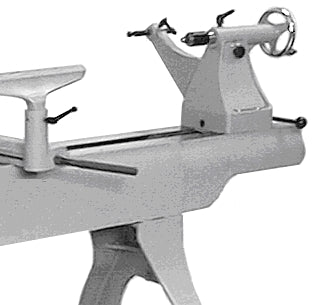 JET Zubehör Drechseln JWL-1440 / 1640 / 1840 / 2035 / 2442 6294727B Bett-Verlängerung, 460 mm mit Schaftverlängerung für Handstahlauflage