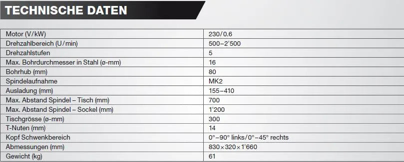 "JET RADIAL-SÄULENBOHRMASCHINE JDR-34-M  by JET"