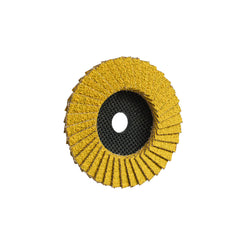 "Eisenblätter 91540 TRIMFIX® HellFire® 125 x 22,2 mm, Multigrain 40/60, Fächerschleifscheibe"