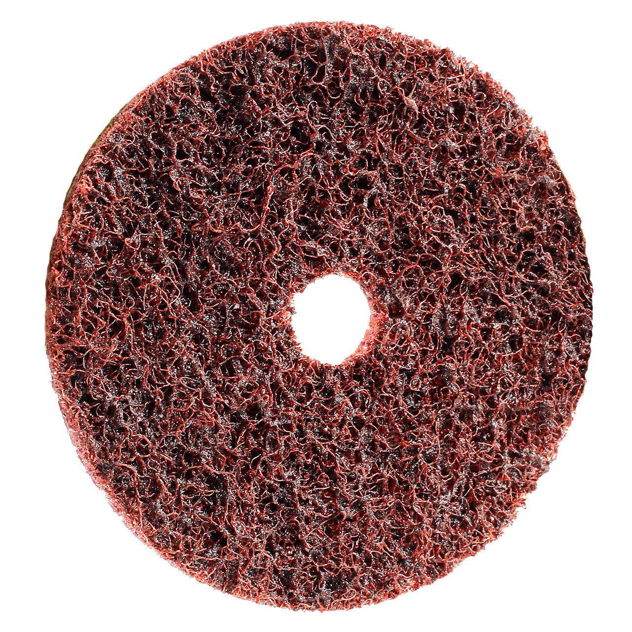 "Eisenblätter 10152 MINI FIX SC Vlies Scheibe 60 mm, Mittel (Vliesfarbe rot), Klett"