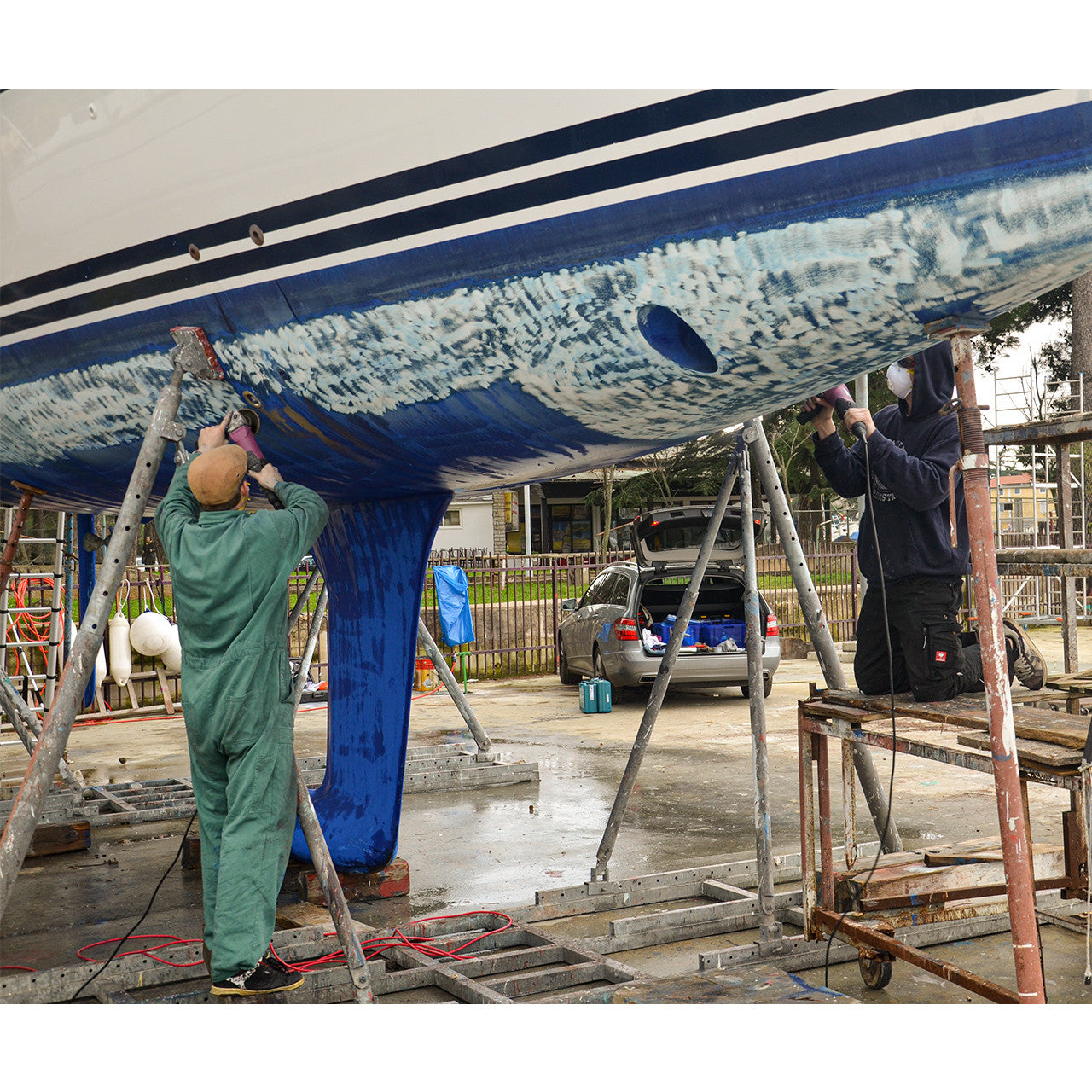 "Eisenblätter 96704 MAGNUM® CLEAN-MIX Scheibe 125 mm x M14, Korn 80"