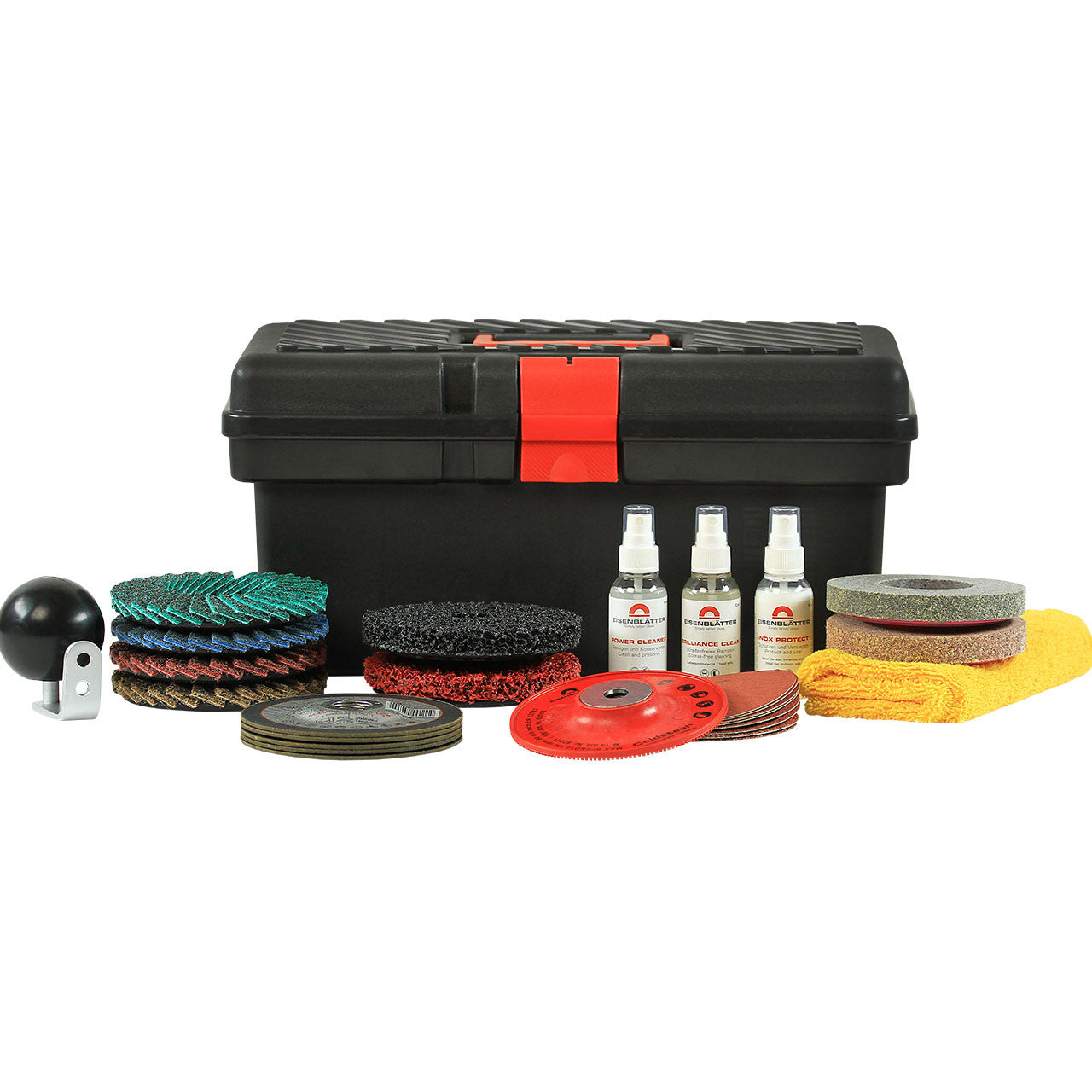 "Eisenblätter 65032 Grob- und Feinschleif Zubehörset für VARILEX® Winkelschleifer"