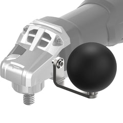 "Eisenblätter 65041 3D Kugelgriff inkl. L-förmiger Halter für alle Maschinen mit M8 Handgriffgewinde"