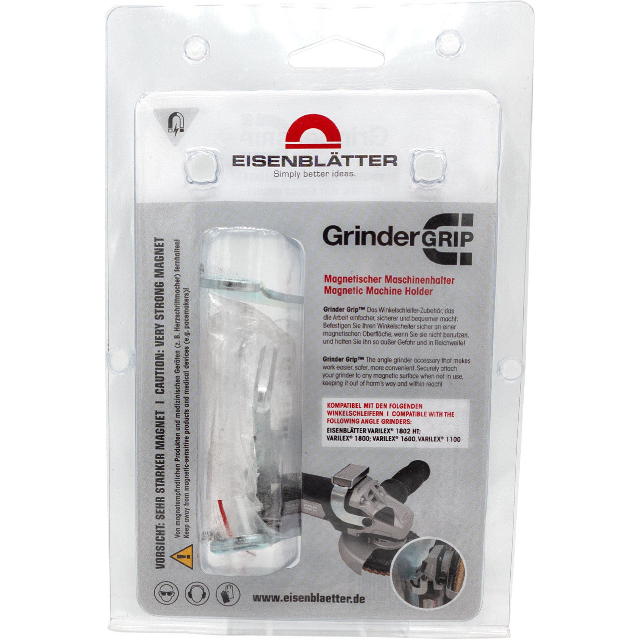 "Eisenblätter 65028 Grinder Grip Magnetischer Maschinenhalter für Winkelschleifer"