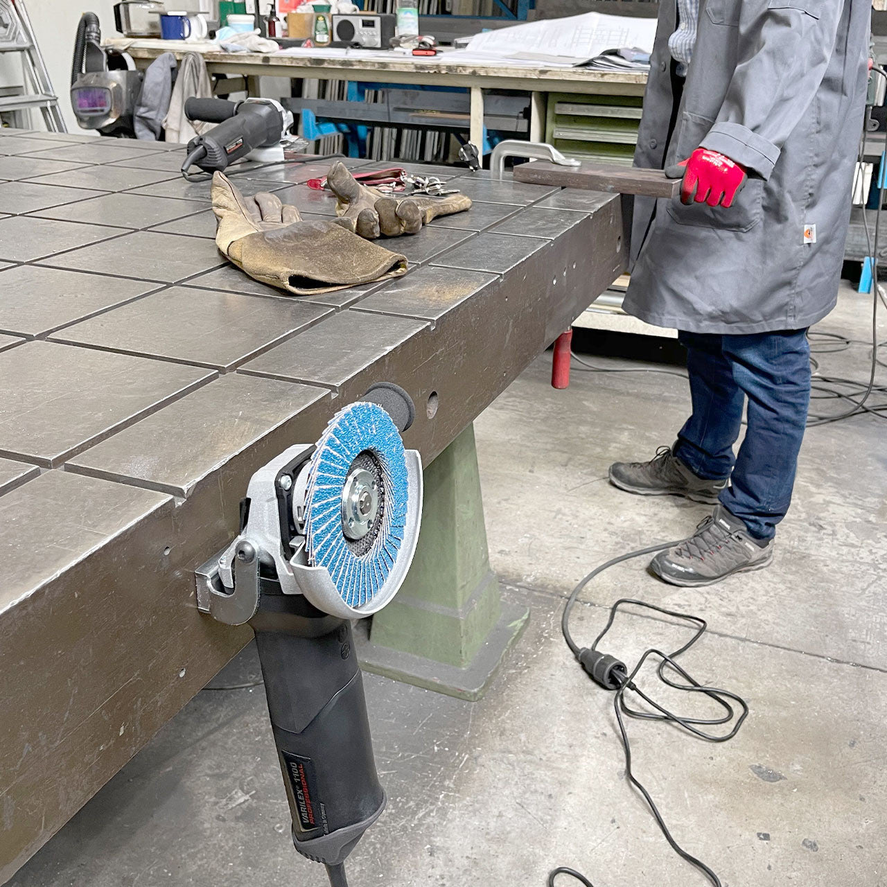 "Eisenblätter 65028 Grinder Grip Magnetischer Maschinenhalter für Winkelschleifer"